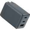 MOT-ACPD67C2U1-BK USB充電器 PD67W 3ポート USB-Cx2 USB-Ax1 MOTTERU 05730002