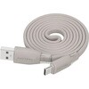 MOT-MGFAC100-GY マグネットフラットケーブル USB-A/USB-C  1m MOTTERU 05730047