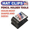 HC-3BK HatClip 3パック ブラック Gotta have Products 05765711