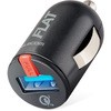 カーチャージャー 車載充電器 急速 コンパクト 【 iPhone & android & IQOS & glo 対応】 USBポート×1 QuickCharge 3.0対応 電流自動識別 シガーチャージャー シガーソケット エレコム