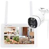 防犯カメラ 無線式 7インチモニター一体型Wi-Fi NVR 4chモデル 塚本無線