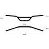 JMK001 ハンドルバー RIPPER BMX 22.2mm スチール ブラック モートーン 05794219