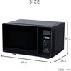 AMRV-F230(B) 電子レンジ フラットテーブル ヘルツフリー 単機能レンジ YAMAZEN(山善) 05803170