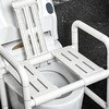J2758 ハンドル付きトイレチェア セーフラン安全用品 05803267