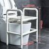 J2758 ハンドル付きトイレチェア セーフラン安全用品 05803267