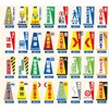 【無反射タイプ】イラスト入りコーンカバー コーン用かぶせ~るミミ 駐車禁止 仙台銘板