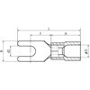 TMEX2Y3SCLR 環境配慮形絶縁被覆付Y形端子 ニチフ 05943039