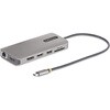 ドッキングステーション/USB-C/3画面/4K HDMI & DisplayPort/100W PDパススルー/USBハブ/LAN/SD & Micro SD StarTech.com