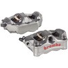 STYLEMA ラジアル モノブロック 4P キャリパー チタニウムアルマイト レッドロゴ 左右セット 220.D020.10 brembo