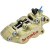 P4-40R アキシャル 4P キャリパー ゴールド レッドロゴ 右 20.5165.84 brembo