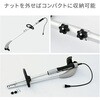 YGT-120+LBCK-120+GTB-110 草刈り機 AC電源 ミニグラストリマー 軽量1.1kg 2Way 刈込幅120mm YAMAZEN(山善) 06077141