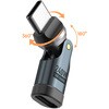 U20CC-MFADP24UJT USB2.0ユニバーサルジョイントアダプタ Cオス - Cメス PD240W アイネックス 06078130