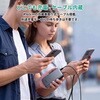 PB-Y89-GY モバイルバッテリー 10000mAh 準固体 グレー Spark Reel HUE 巻取りケーブル内蔵 AUKEY(オーキー) 06078157