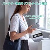 PB-Y89-GY モバイルバッテリー 10000mAh 準固体 グレー Spark Reel HUE 巻取りケーブル内蔵 AUKEY(オーキー) 06078157
