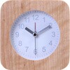 置時計 ウッド スクエア WH 不二貿易