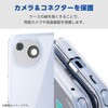 PM-S261HVCKKCR AQUOS wish6 ケース ハイブリッド カバー 衝撃吸収 極限保護 エレコム 06086478