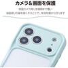 PM-A26CGRPFCKBU iPhone 18 Pro / 17 Pro ケース ハイブリッド 衝撃吸収 磁力装着対応メタルリング付 Grippy 極限保護 エレコム 06086986