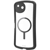 PM-S261GRFMKBK AQUOS wish6 ケース ハイブリッド カバー 衝撃吸収 MAGKEEP 磁力装着対応 Grippy 極限保護 エレコム 06087029