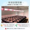 SL-G120P 植物育成用 直管型LEDライト 連結可能 GOODGOODS(グッド・グッズ) 06090030