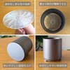 BMB55MD 観葉植物用 プランター  内径14.7cm×全高16.3cm アセンス 06095176