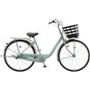FL63T7-TC 防災サイクル フレーミー LT(ライト)(26型・3段)シティサイクル 2027年モデル ノンパンク仕様 【完成組立品】 BRIDGESTONE(ブリヂストン) 06102630