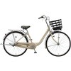 FL43T7-TC 防災サイクル フレーミー LT(ライト)(24型・3段)シティサイクル 2027年モデル ノンパンク仕様 【完成組立品】 BRIDGESTONE(ブリヂストン) 06102639