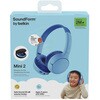 AUD012hqBLCS SoundForm Mini 2 子供用ワイヤレスヘッドホン ブルー ケース付き BELKIN(ベルキン) 06115011