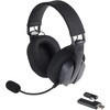 HS-GH60OBK-EC ワイヤレス ゲーミングヘッドセット 無線2.4GHz+Bluetooth5.3 低遅延 USB-A/C両対応レシーバー同梱 超軽量 エレコム 06115196