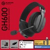 HS-GH60OBK-EC ワイヤレス ゲーミングヘッドセット 無線2.4GHz+Bluetooth5.3 低遅延 USB-A/C両対応レシーバー同梱 超軽量 エレコム 06115196