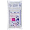 手付きポリ袋 45L 透明 ジャパックス