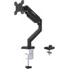 JN-A-G210A1C 液晶ディスプレイアーム ガススプリング式 シングル クランプ対応 グロメット対応 21.5-32インチ対応 耐荷重2-10kg 3軸/ブラック/2年保証 JAPANNEXT 06131312