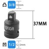 HDISA-12F-38M インパクト用ソケット変換アダプター はくでん 06135250