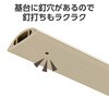 LD-GA1307M 配線カバー 床用 モール ( 長さ1m × 幅45mm ) R形状 配線隠し ケーブルカバー エレコム 06136211
