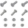 BS-SCREWS-GO37M5 M5アプセット小ネジ・M5フランジナットセット bitstrong(ビットストロング) 06142091
