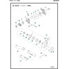 586018201 ゼノア エンジンブロワー HBZ260 部品 キャブレタおよびエアフィルター ゼノア 06145085