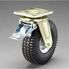 310mm 自在金具付車輪[ブレーキ付] エスコ