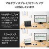MPA-CHDMIPDSMWH USB-C to HDMI 変換アダプタ 4K 60Hz 耐断線 シリコンメッシュ USB充電ポート付 エレコム 06161858