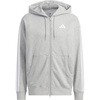 TS653 アディダス エッセンシャルズ プラス ルーズフィット スリーストライプス フレンチテリー フルジップ パーカー adidas アディダス 06169952
