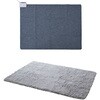 WAC-151+YASG-1420(SGY) 日本製 ホットカーペット&ラグセット YAMAZEN(山善) 06171221