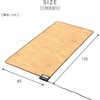 YZD-101FL(AWN) ホットカーペット フローリング調 表面防水加工 YAMAZEN(山善) 06171327