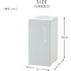 KSF-ST52(W) 加湿器 スチーム式 キューブ型スチーム式加湿器 5.2L 上部給水 木造約9畳 プレハブ約15畳 湯こぼれ防止 YAMAZEN(山善) 06171467