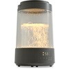 KS-TM3(DGY) 加湿器 スチーム式 ガラススチーム加湿器 3L 上部給水 木造約10畳 プレハブ約17畳 LEDライト リモコン YAMAZEN(山善) 06171476