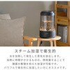 KS-TM3(LGY) 加湿器 スチーム式 ガラススチーム加湿器 3L 上部給水 木造約10畳 プレハブ約17畳 LEDライト リモコン YAMAZEN(山善) 06171562