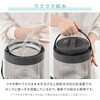 KS-TM3(LGY) 加湿器 スチーム式 ガラススチーム加湿器 3L 上部給水 木造約10畳 プレハブ約17畳 LEDライト リモコン YAMAZEN(山善) 06171562