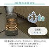 KS-TM3(LGY) 加湿器 スチーム式 ガラススチーム加湿器 3L 上部給水 木造約10畳 プレハブ約17畳 LEDライト リモコン YAMAZEN(山善) 06171562