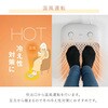 YA-ASM2(LGY) 足もと ホット&クール 足温器 足もとファン フットレスト YAMAZEN(山善) 06171641