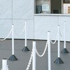 GSP-01 屋外用チェーンパーテーションスタンド シンエイ[店舗什器・備品] 06183270
