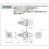 BIMJ7015S303.SPBS303 微霧発生2流体ノズル 小噴量充円錐 BIMJシリーズ(液加圧タイプ) いけうち 06185589