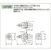 BIMV8002SS303.USPBS303 微霧発生2流体ノズル 小噴量扇形 BIMV(サクションタイプ) いけうち 06187050