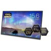 モバイル液晶モニター プロメテウスモニター 15.6型/1920×1080(FHD)/miniHDMI、USB Type-C/スピーカーあり/スタンダードモデル/ノングレア/IPSパネル/スタンドカバー付き uniq(ユニーク)